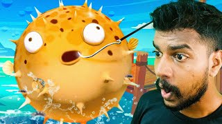 PUFFERFISH CAUGHT BY A FISHERMEN 😰 I AM FISH Part 3 [upl. by Okihcas]