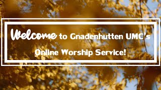 1062024 Gnadenhutten UMC Sunday Service  quotMade Holy In To The Same Familyquot [upl. by Eirret]