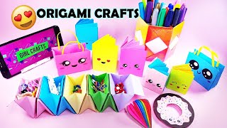 10 COOL PAPER CRAFTS YOU SHOULD TRY TO DO in Quarantine AT HOME  Origami Hacks [upl. by Haronid]