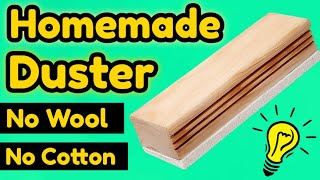 Diy Blackboard Duster  How to make Blackboard Duster Homemade Duster for Blackboard and Whiteboard [upl. by Pascoe]