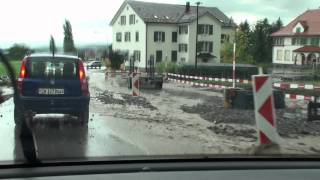 Unwetter in Rüti am 2772011 [upl. by Kutchins]