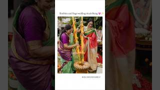 Shobhita and Naga wedding rituals 💗✨️viralvideos shorts views shobhita nagachaitanya wedding [upl. by Yerg240]