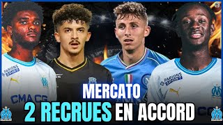 🔵 OM  MERCATO LES RECRUES ARRIVENT 🔥 [upl. by Noyad509]