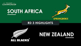 HIGHLIGHTS  SOUTH AFRICA v NEW ZEALAND  The Rugby Championship 2024 [upl. by Edas]