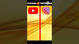 YouTube vs Instagram comparison video shorts comparison [upl. by Biddick948]