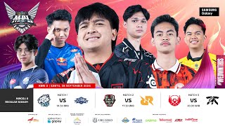 🔴 LIVE  MPL ID S14  Regular Season Hari 2 Minggu 8  Bahasa Indonesia [upl. by Erdnael]