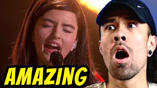 Angelina Jordan BOHEMIAN RHAPSODY REACTION Americas Got Talent [upl. by Sender]