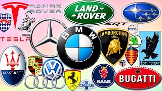 127 BEST CAR BRANDS AROUND THE WORLD from A to Z [upl. by Franek26]