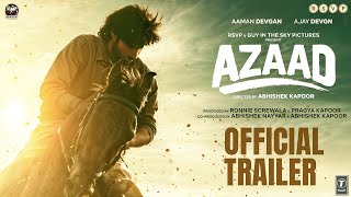 AZAAD  Official Trailer  Ajay Devgn  Aaman Devgn  Rasha Thadani  Abhishek Kapoor  Conceptual [upl. by Tati]