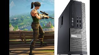 Fortnite Dell Optiplex 7010 i5 3470 gtx 1050 2gb Ram 8gb [upl. by Lerret]