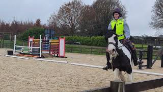 Mily McKenzie riding Derrybeg Martin in the Dressage Ireland Prelim 5a [upl. by Ara]