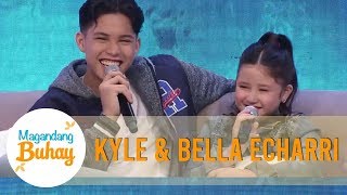 Bella says Kyle is very strict as a brother  Magandang Buhay [upl. by Zerat722]