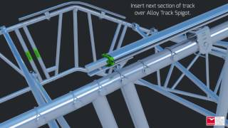 DESSA VidAssist™  Step 6 of 12  Fitting Alloy Track Spigot [upl. by Autrey]