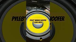 Pyle8 midbass woofer automobile audiocaraudiotechnothunderdomepylejblrcfwoofersubwoofer [upl. by Anir]