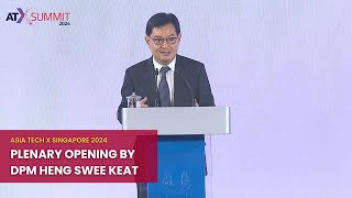 Plenary Opening by Deputy Prime Minister Heng Swee Keat [upl. by Daukas]