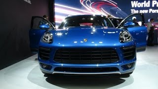 Watch the 2014 Porsche Macan Debut at the LA Auto Show [upl. by Asiek]