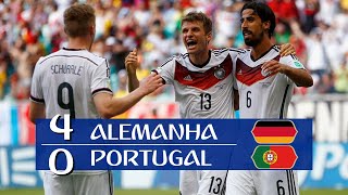 Alemanha 4 X 0 Portugal  melhores momentos  GLOBO HD 720p  Copa do Mundo Brasil 2014 [upl. by Croteau672]