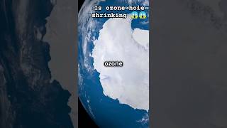 Is the Ozone hole finally Shrinking 🌍 facts biology science viralshorts shorts short earth [upl. by Silvester215]