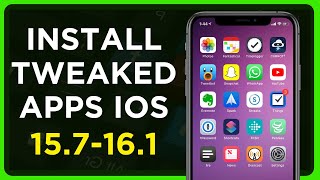 How to Get Tweaked Apps on iOS 157161 Easily No Jailbreak Full Guide [upl. by Kwang762]