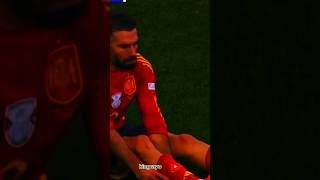 EXPULSIÓN DE DANI CARVAJAL VS ALEMANIA [upl. by Ativet]