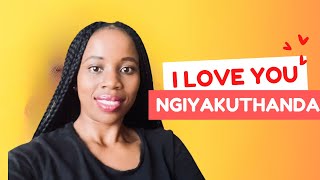 How to Express Love in Ndebele [upl. by Errehs]