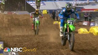 2023 Supercross Round 15 in Nashville  EXTENDED HIGHLIGHTS  42923  Motorsports on NBC [upl. by Riedel]