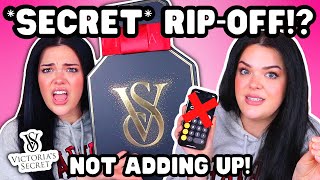 SECRETLY RIPPING YOU OFF Victorias Secret Advent Calendar Unboxing [upl. by Childs]