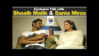 Exclusive Interview of Shoaib Malik and Sania Mirza [upl. by Bautista]