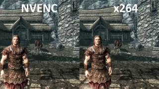 NVENC vs x264 Quality Comparison [upl. by Walls]