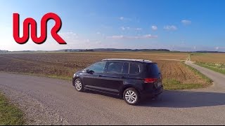 2016 VW Touran 20L TDI 6speed manual  WR TV POV Test Drive and Review [upl. by Paul]