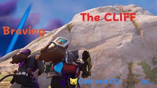 Braving The CLIFF in Fortnite RANKED [upl. by Isyak]