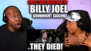 Powerful First Time Reaction To Billy Joel  Goodnight Saigon [upl. by Vyky]