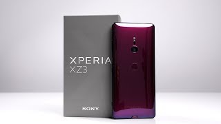 Unboxing Sony Xperia XZ3 Deutsch  SwagTab [upl. by Elleved]