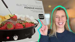 Indulge in the Fondue Experience with the Kusini Electric Fondue Pot [upl. by Bergess]