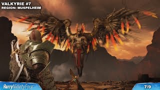 God of War  All Valkyrie Locations Guide Chooser of the Slain Trophy Walkthrough [upl. by Blum]