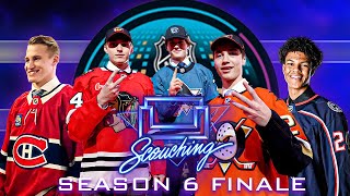 NHL Draft Postmortem Scouching Live Season 6 Finale [upl. by Palua684]