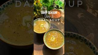 The easiest dinner  Daal Soup for Day 3 of 7 Days 7 Amazing soups daal easyrecipe [upl. by Gauthier]