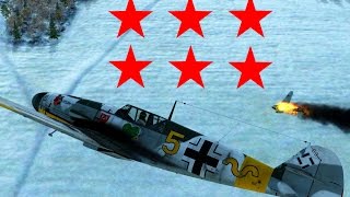 IL2 BoS 6 Kills in a Flight  Hearts [upl. by Araiek]