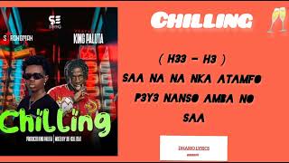 Strongman Chilling ft King Paluta official lyrics video [upl. by Levitan]