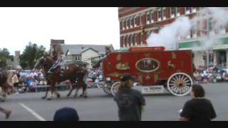 Morecraft steam calliope 2009 Circus City Parade [upl. by Ydna]