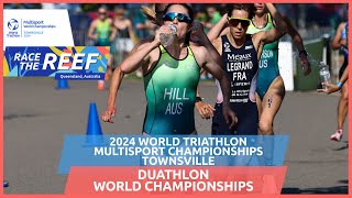 Race Highlights  2024 World Duathlon Championships  Elite amp U23 Mens Race [upl. by Nerret949]