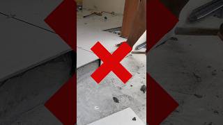 Tile installation trick construction tricks tileinstallation [upl. by Hecker]