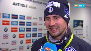 WM Antholz Dominik Windisch erklärt die Mixed Staffel [upl. by Dora]