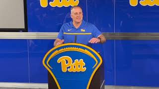 Narduzzi on Bell Signing Day transfers amp more  Pitt football on PantherLaircom 272024 [upl. by Mortimer]