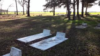 Old Mt Zion Church Colored Cemetery Unadilla Georgia [upl. by Cutter]