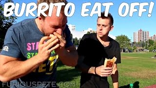 Burrito Eat Off vs Roman Atwood [upl. by Breanne]