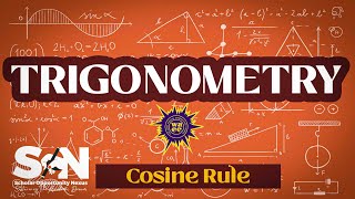 Cosine Rule Formula Derivation amp Practical Applications wassce trigonometry [upl. by Snebur483]