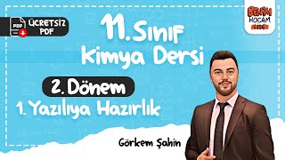 11Sınıf  Kimya  2Dönem 1Yazılıya Hazırlık  Derişim  Koligatif  Entalpi  Görkem Şahin 2024 [upl. by Aitsirt144]