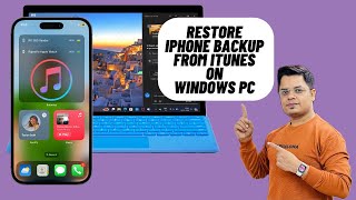 How to Restore iPhone Backup from iTunes on Windows 11 [upl. by Glanti910]