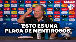 BIELSA EN LLAMAS 🔥 EL DT DE URUGUAY EXPLOTÓ EN CONTRA DE LA CONMEBOL Y DEFENDIÓ A SUS JUGADORES [upl. by Adda630]